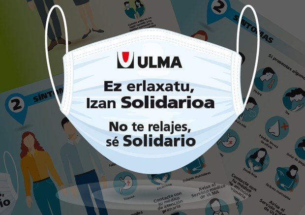 Campaña de sensibilización y prevención del COVID 19 en ULMA No te