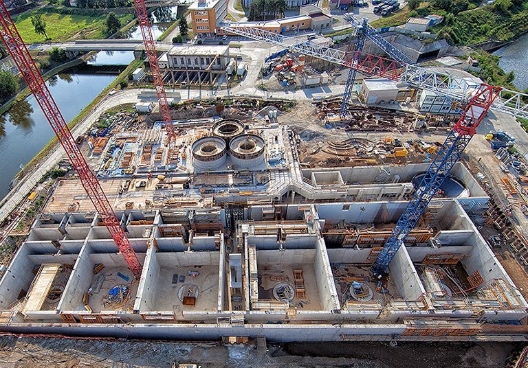 Formwork and Scaffolding ULMA for the largest Water Treatment Plant in all of Central Europe