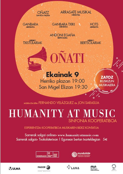 Humanity and Music Concert in the Parish of Oñati