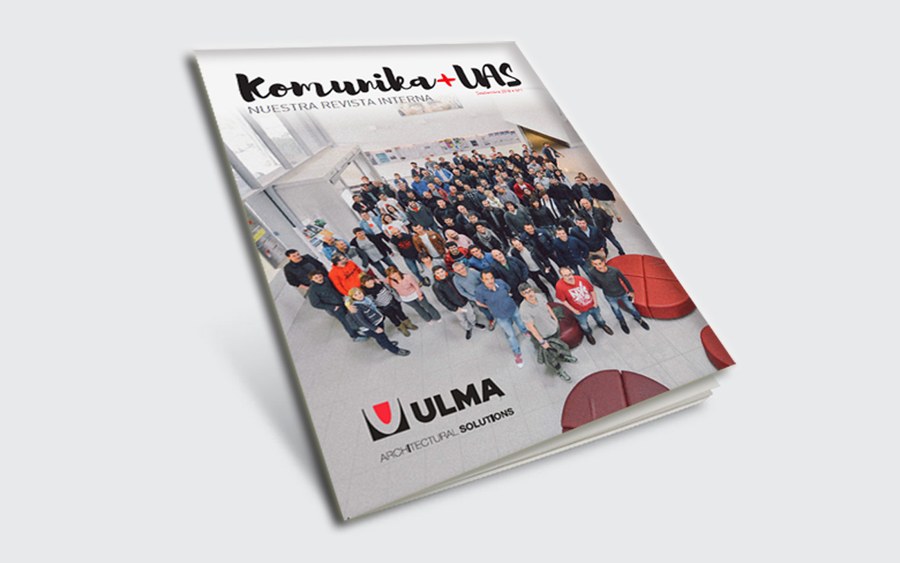 KOMUNIKA+UAS: The new internal magazine of ULMA Architectural Solutions