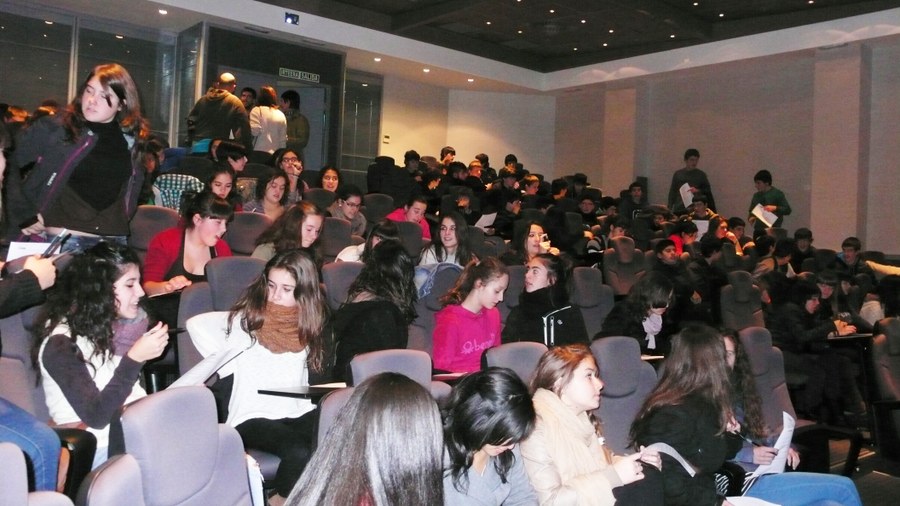 More than 100 teenagers took part in the two reflective cinema sessions organised by ULMA Group