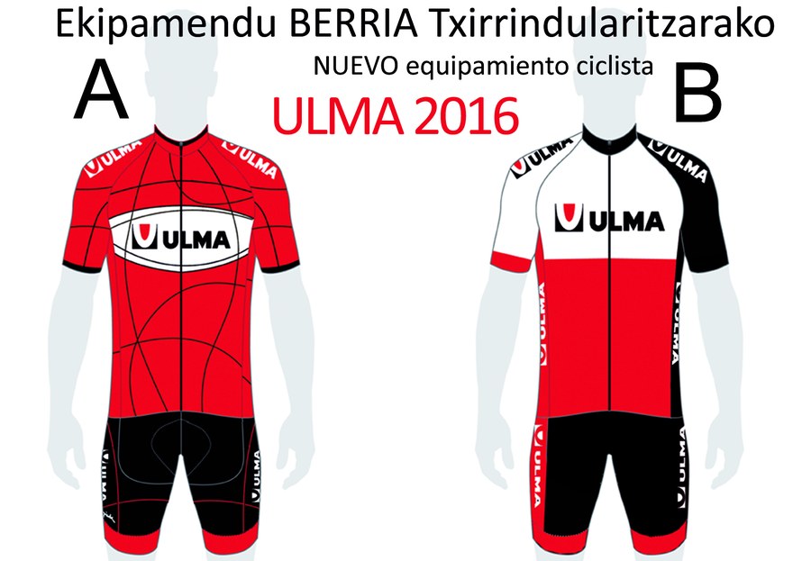 New ULMA 2016 cycling kit