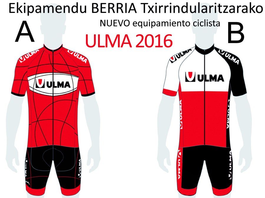 New ULMA 2016 cycling kit