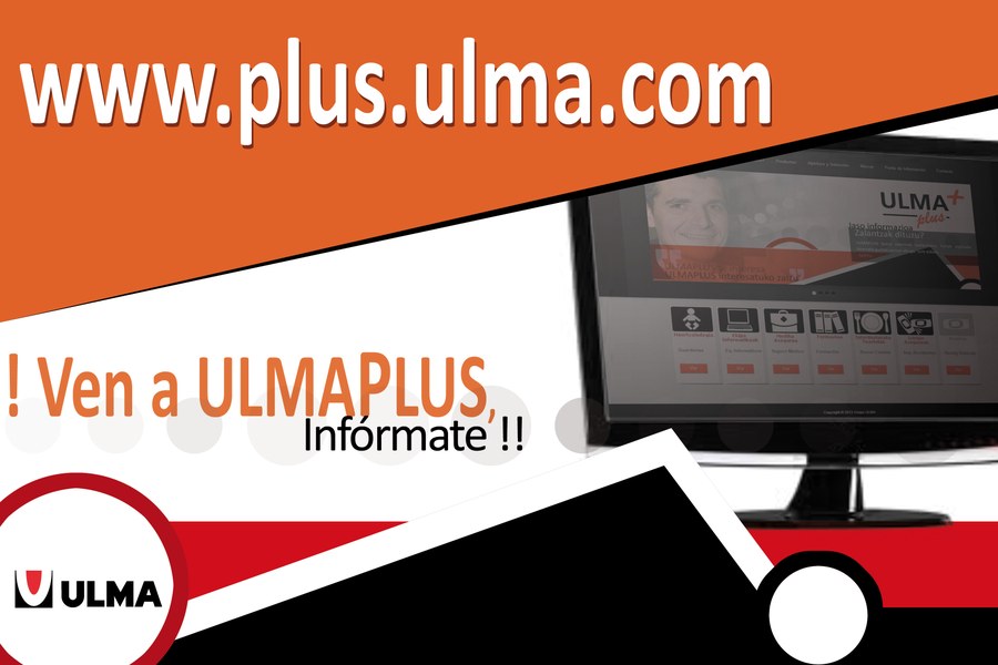 New ULMAPLUS website: www.plus.ulma.com.