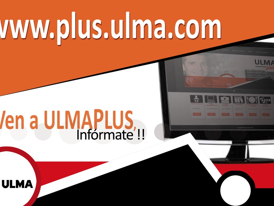 New ULMAPLUS website: www.plus.ulma.com.