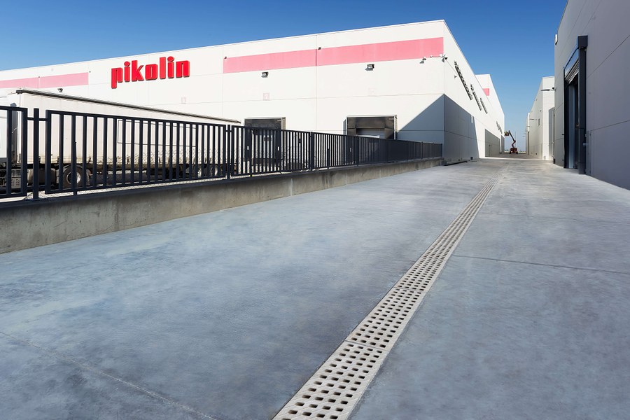 Pikolin relies on ULMA Drainage for its new plant in Zaragoza