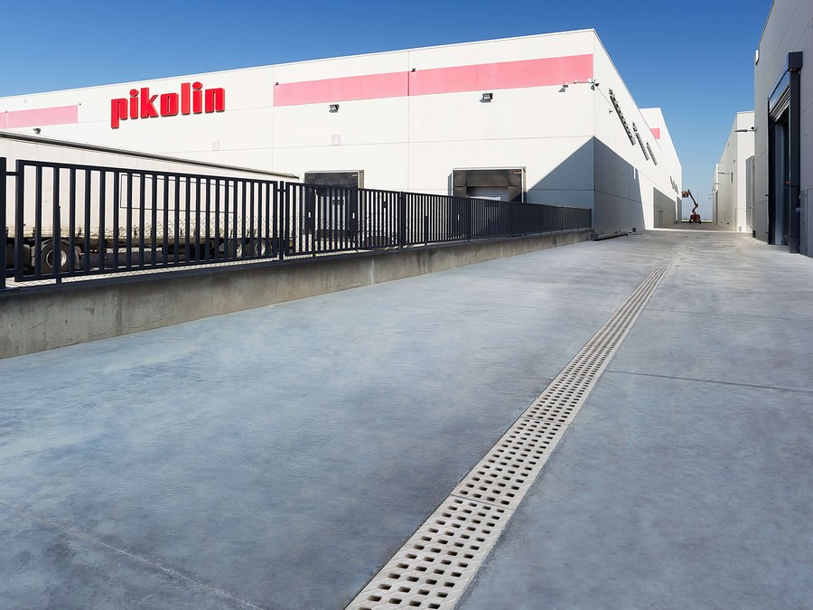 Pikolin relies on ULMA Drainage for its new plant in Zaragoza