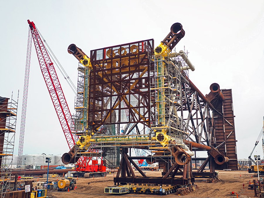 Presence on the site was the key to success in the construction of offshore platforms in Mexico