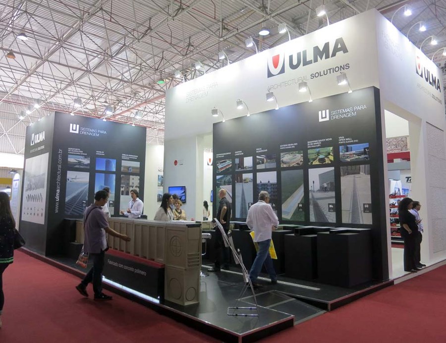 Rainscreen Cladding and Drainage Systems at the 2015 FEICON Show in Brazil