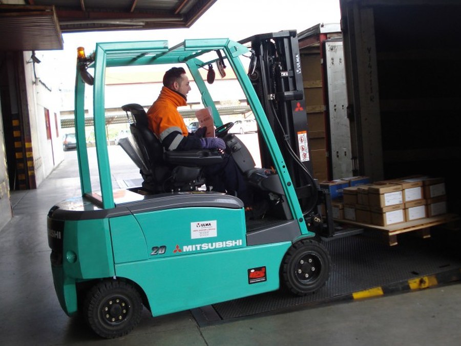 The Moldtrans Group replace their diesel counterbalance fork-lift trucks with electric ones