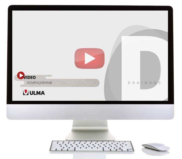 ULMA Architectural Solutions launches a new video to explain the 3 models of KOMPAQDRAIN® channels