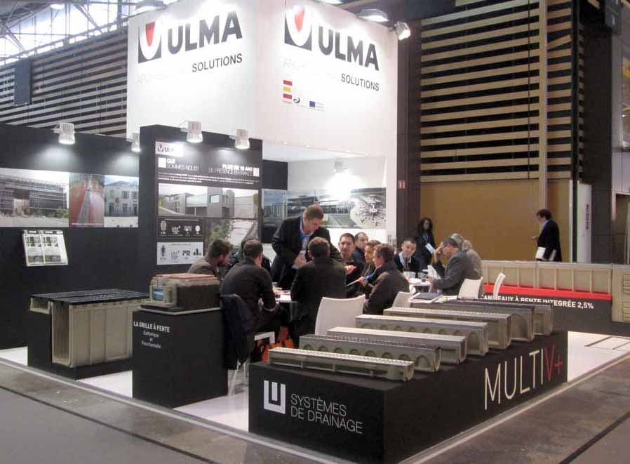 ULMA Architectural Solutions presents its drainage solutions at the Lyon Pollutec Fair
