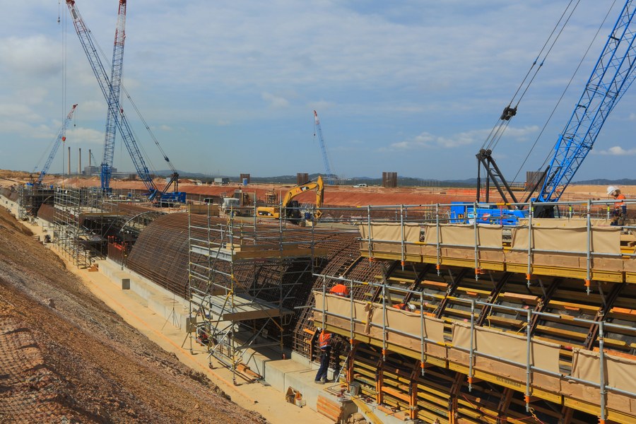 ULMA Construcción builds the Wiggins Island (Australia) coal exportation terminal