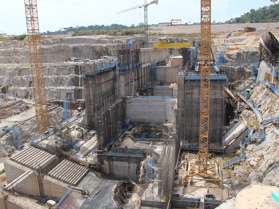 ULMA Construction at the Teles Pires hydroelectric power plant in Brazil