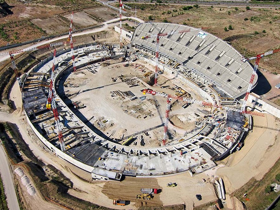 ULMA Construction takes part on the newly-opened Wanda Metropolitano Stadium in Madrid