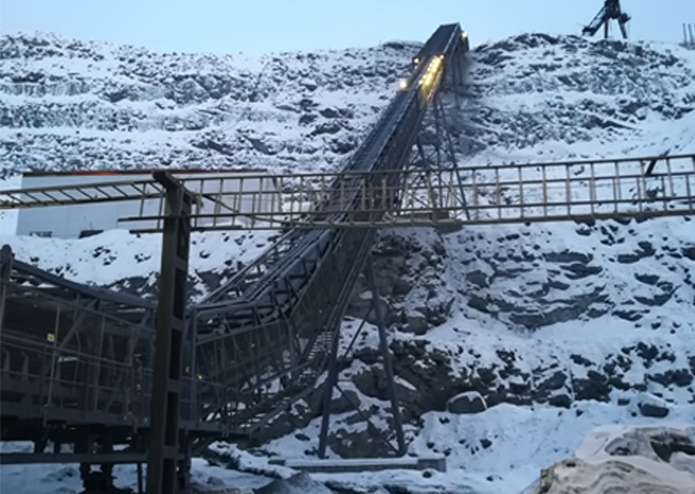 ULMA Conveyor Components visits iron mine in Russia