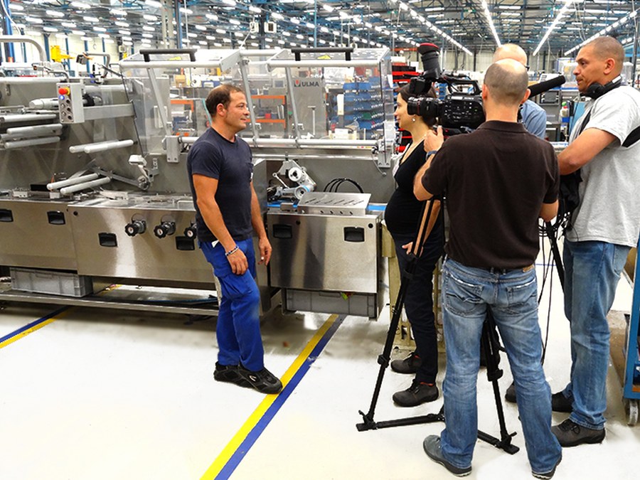 ULMA Packaging collaborates with the german public TV channel ZDF for a documentary series