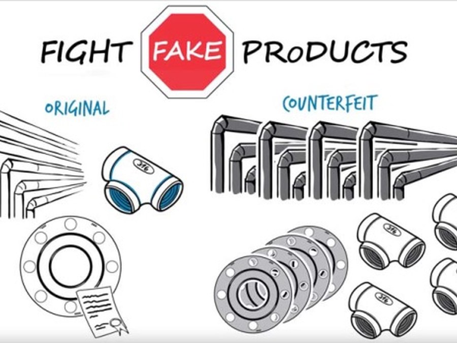 ULMA Piping joins the FIGHT FAKE PRODUCTS initiative