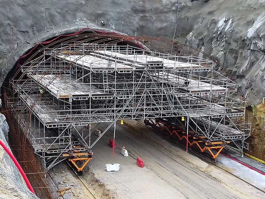 ULMA provided comprehensive solution for the Widest Tunnel on the Iberian Peninsula