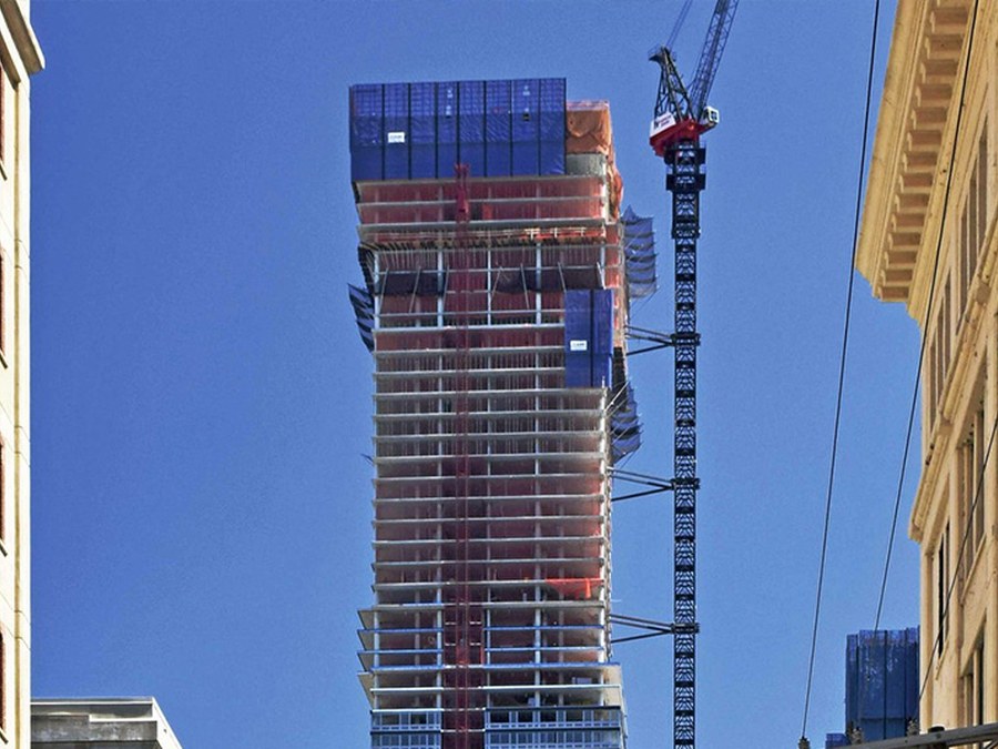ULMA takes part in the construction project of the Harborside Tower in New Jersey