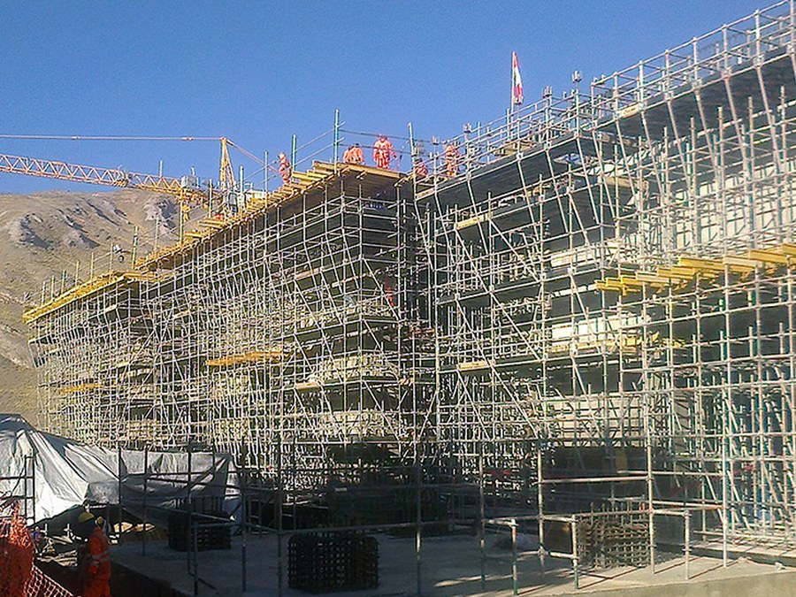 ULMA’s comprehensive solution in the construction project of Pachachaca Lime Plant located in Peru