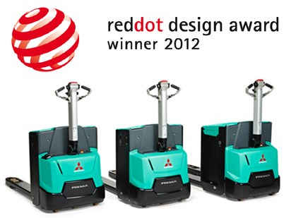 ULMA’s new PREMÍA electric pallet truck receives the red dot international design award