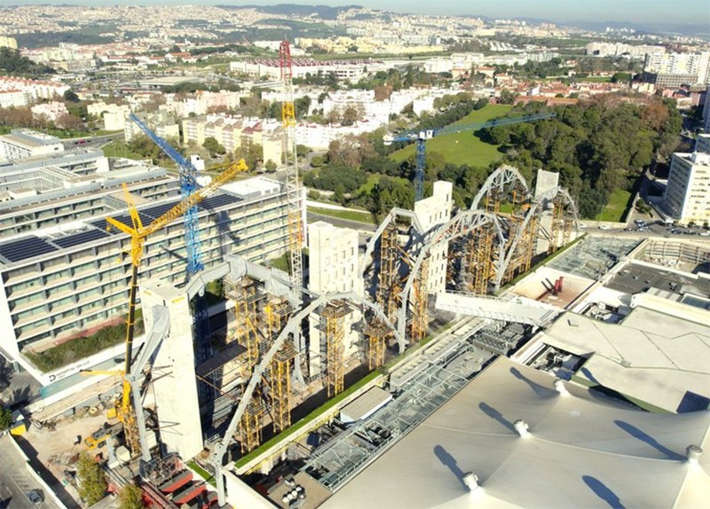 ULMA’s solutions in one of the biggest structural challenges recently undertaken in Portugal