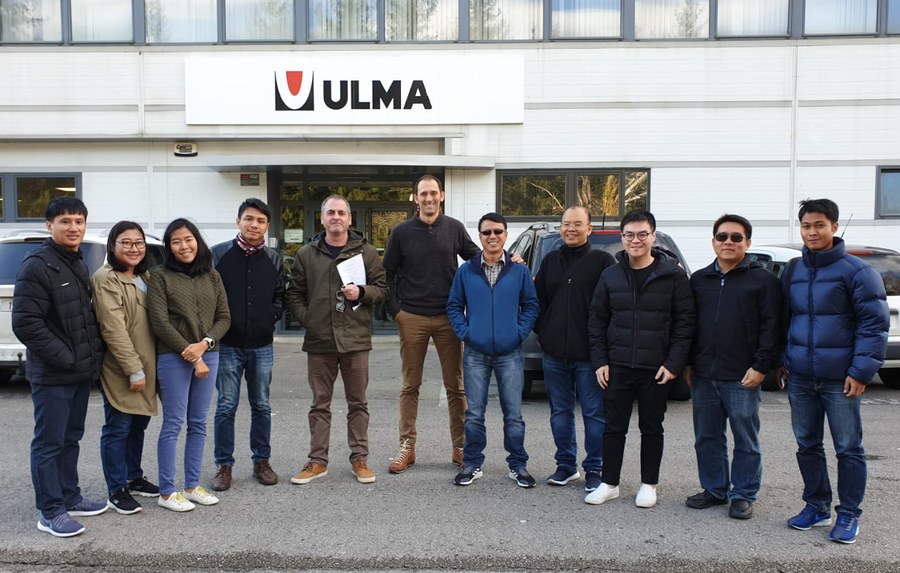 Visit of the Thai energy company EGAT to ULMA Conveyor Components