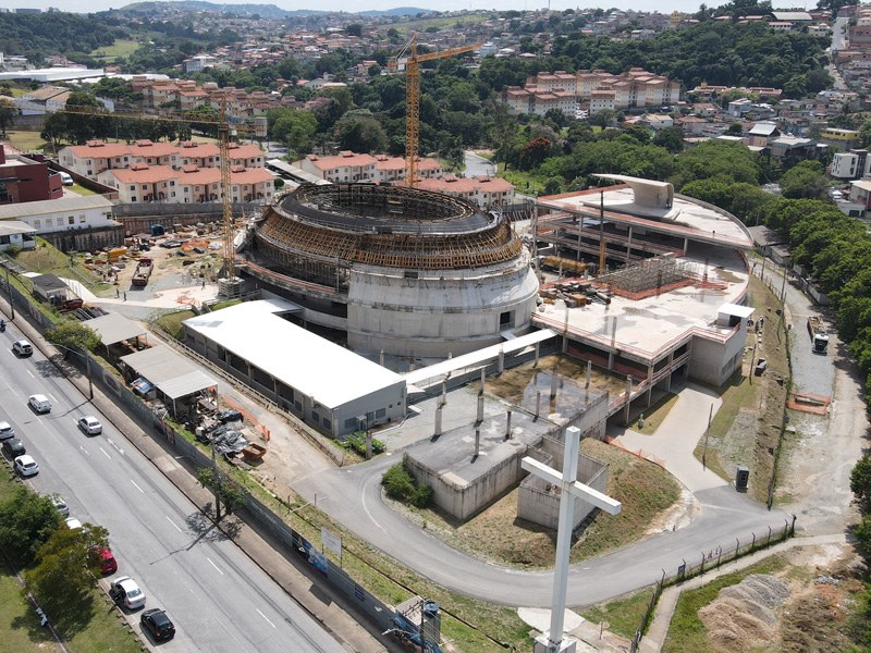 Acabados arquitectónicos en el centro de Belo Horizonte