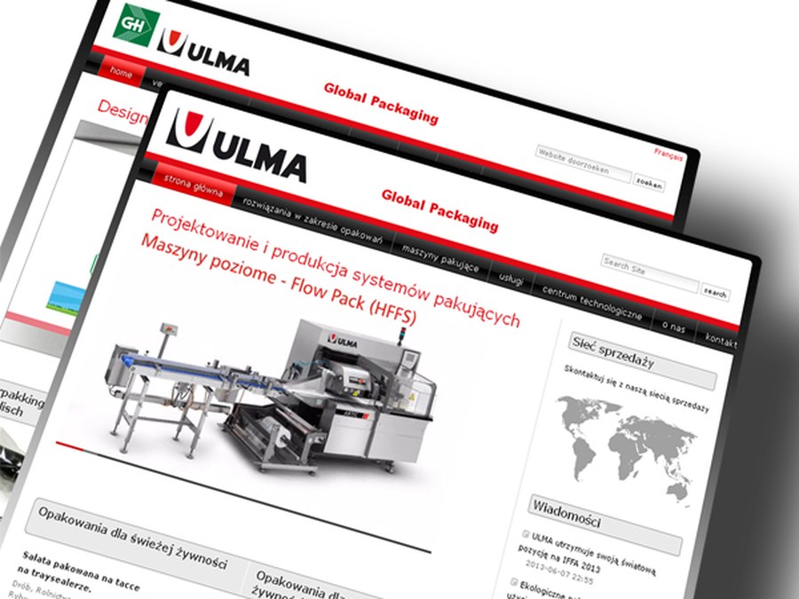 Dos nuevos websites para ULMA Packaging