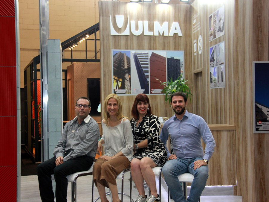 Fachadas Ventiladas ULMA en Expo Revestir 2019, São Paulo (Brasil)
