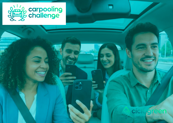 Impulsa la movilidad sostenible con el nuevo reto de coche compartido