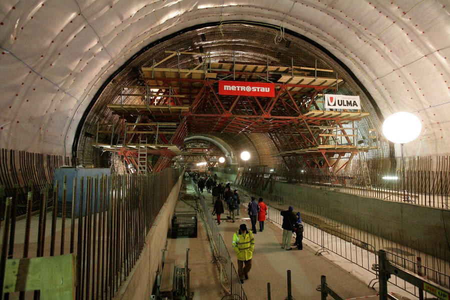 Jornada de puertas abiertas en el metro de Praga
