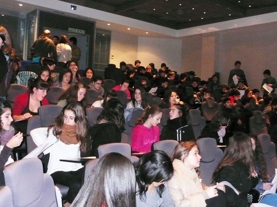 Más de 100 jóvenes adolescentes han participado en las dos sesiones de cine reflexivo organizadas por el Grupo ULMA