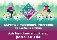 Participa con ULMA a través del programa  Ciclogreen en el reto 30 días en bici