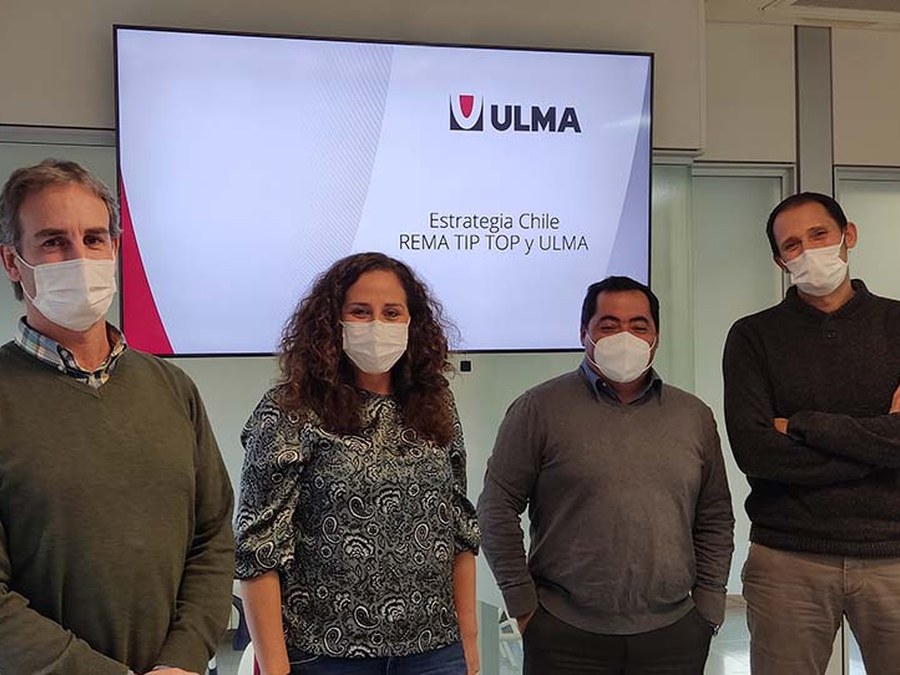 Responsables de REMA TIP TOP Chile y ULMA Conveyor Components se reúnen en Otxandio
