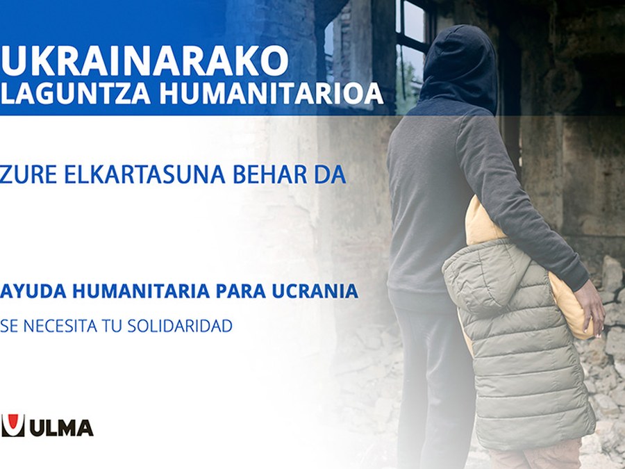 SE NECESITA TU SOLIDARIDAD. Ayuda humanitaria a Ucrania.