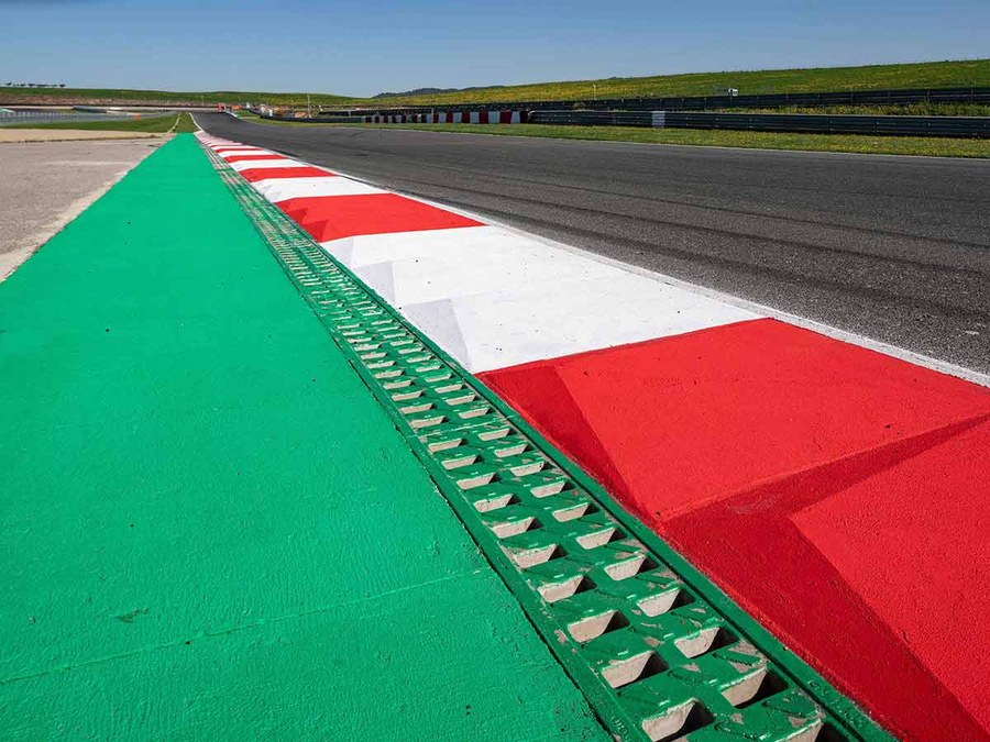 Sistema de drenaje de ULMA en el Circuito Los Arcos de Navarra