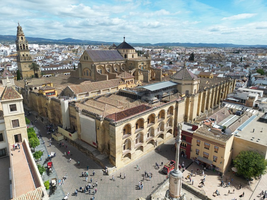 Soluciones de andamio BRIO para la restauración de la Mezquita-Catedral de Córdoba