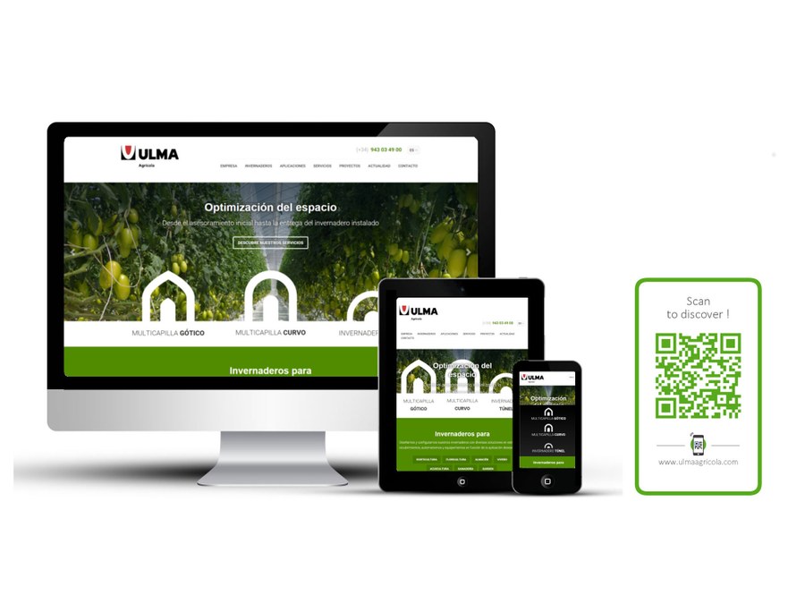 ULMA Agrícola estrena nueva web con diseño Responsive.