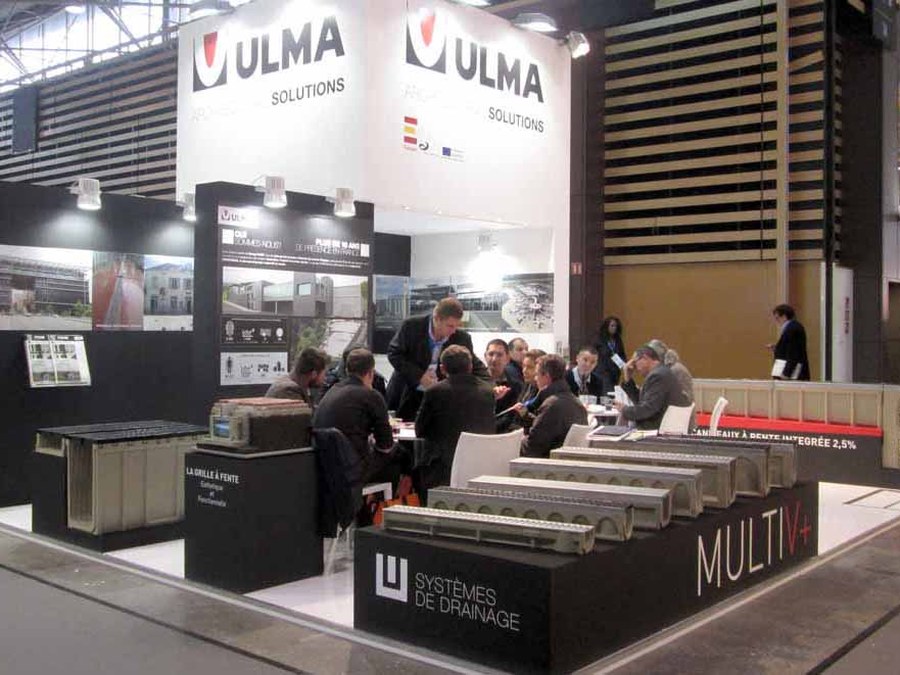 ULMA Architectural Solutions ha presentado sus soluciones de drenaje en el Salón Pollutec de Lyon
