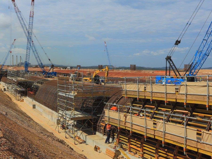 ULMA Construcción ejecuta la Terminal de exportación de carbón Wiggins Island en Australia