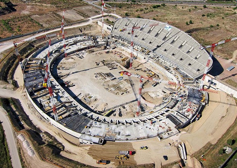 ULMA Construction participa en el recién inaugurado estadio Wanda Metropolitano en Madrid