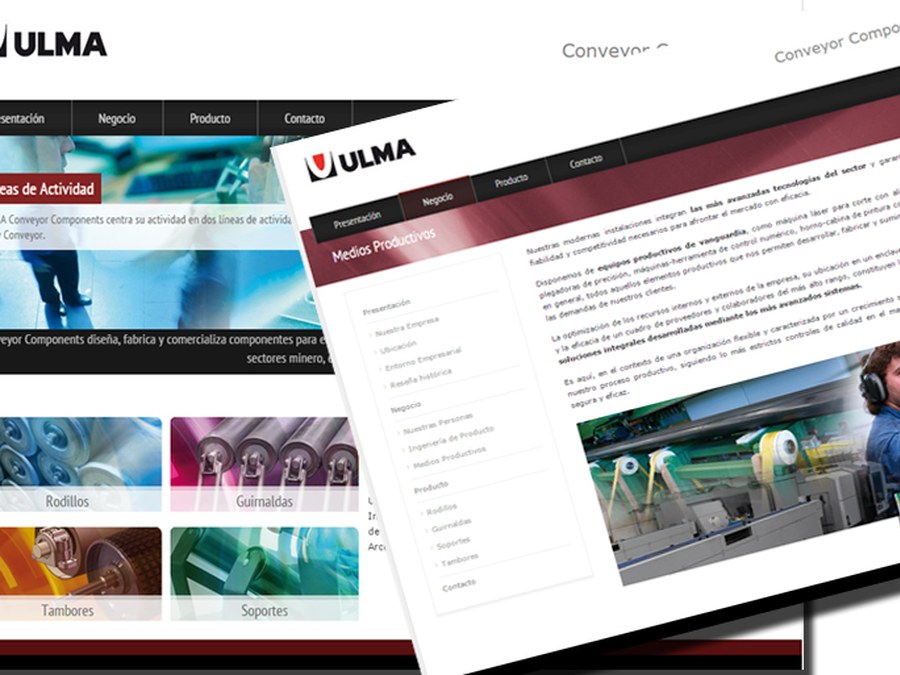 ULMA Conveyor Components  lanza su nuevo proyecto digital: www.ulmaconveyor.com