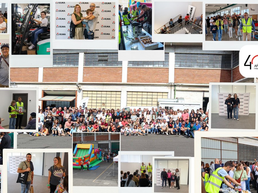 ULMA Lifting Solutions celebra su 40 aniversario con sus familias