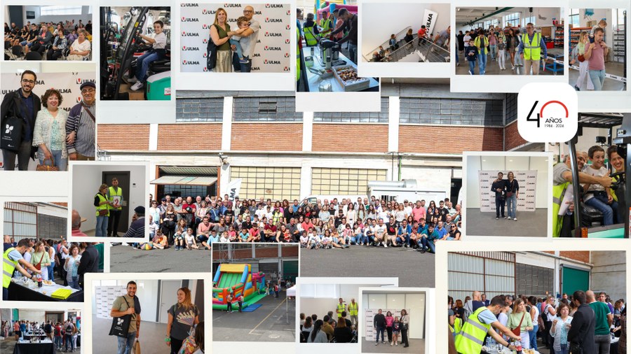 ULMA Lifting Solutions celebra su 40 aniversario con sus familias