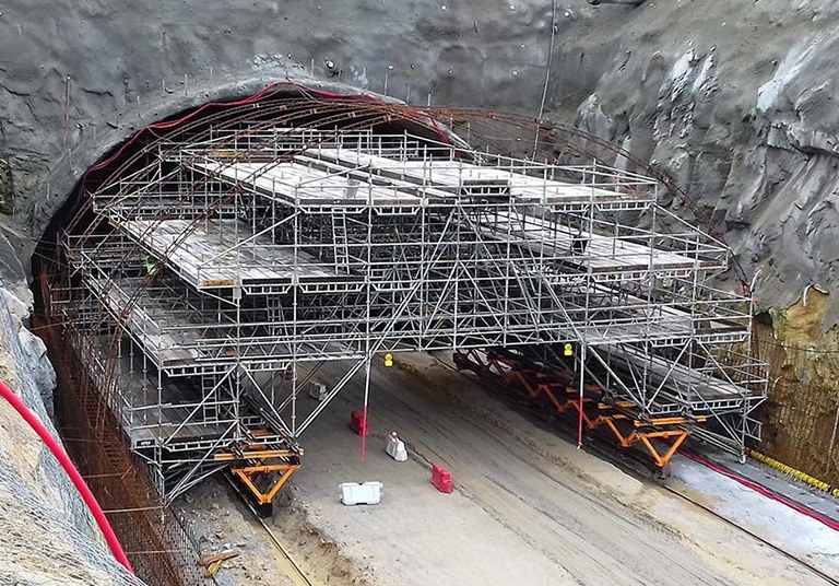 ULMA ofrece una solución integral en el proyecto de construcción del túnel más ancho de la península Ibérica
