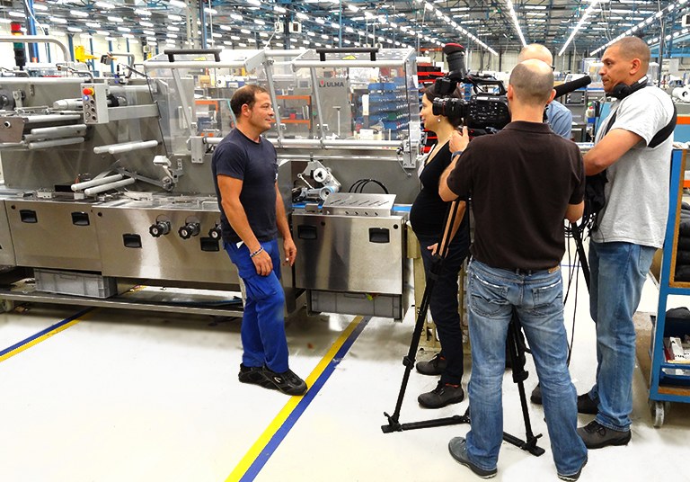 ULMA Packaging colabora con la TV pública alemana ZDF para una serie documental