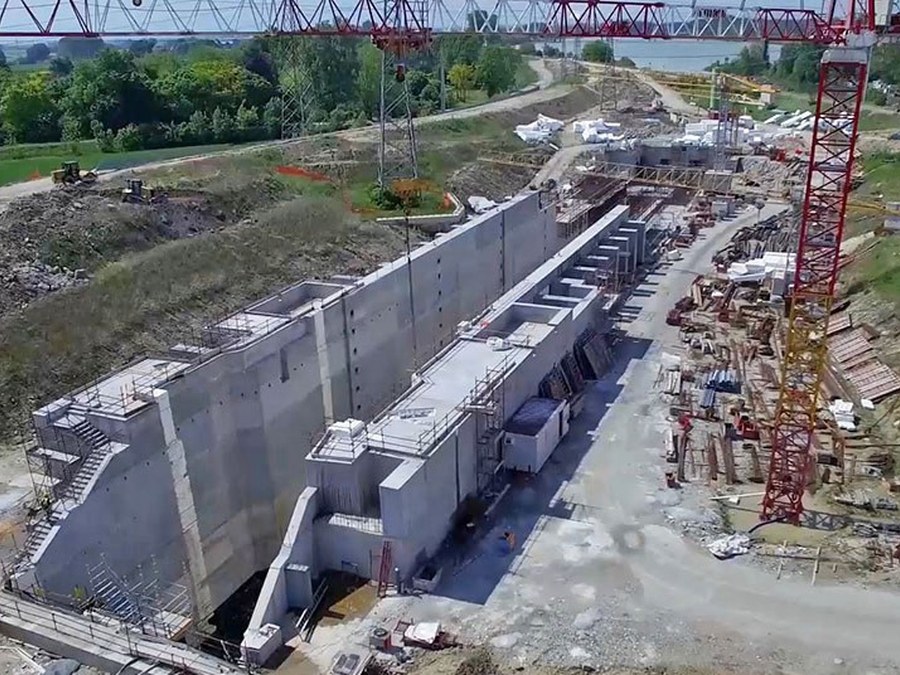 ULMA participa en el proyecto de construcción de la nueva esclusa en el río Po