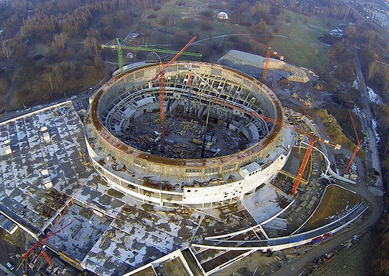 ULMA participa en el proyecto de construcción del pabellón de deportes Tauron Arena de Cracovia